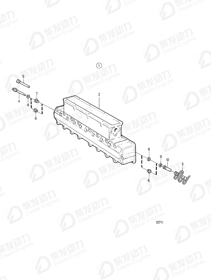 volvo penta Spacer sleeve 846894 Drawing volvo penta Spacer sleeve 846894 Drawing